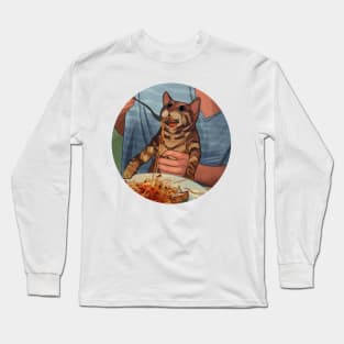 Spaghetti Cat Long Sleeve T-Shirt